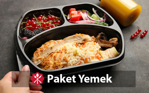 paket yemek