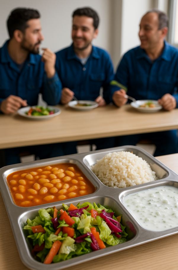 Yemek şirketi menüsünde klasik Türk yemekleri